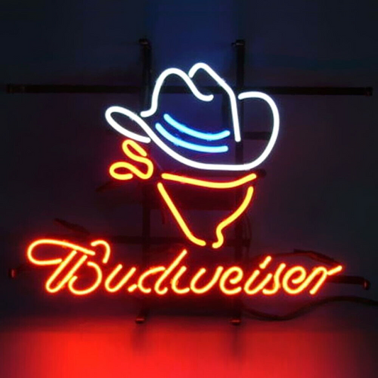 BUDWEISER- Neon Sign 18 by 24 Inches