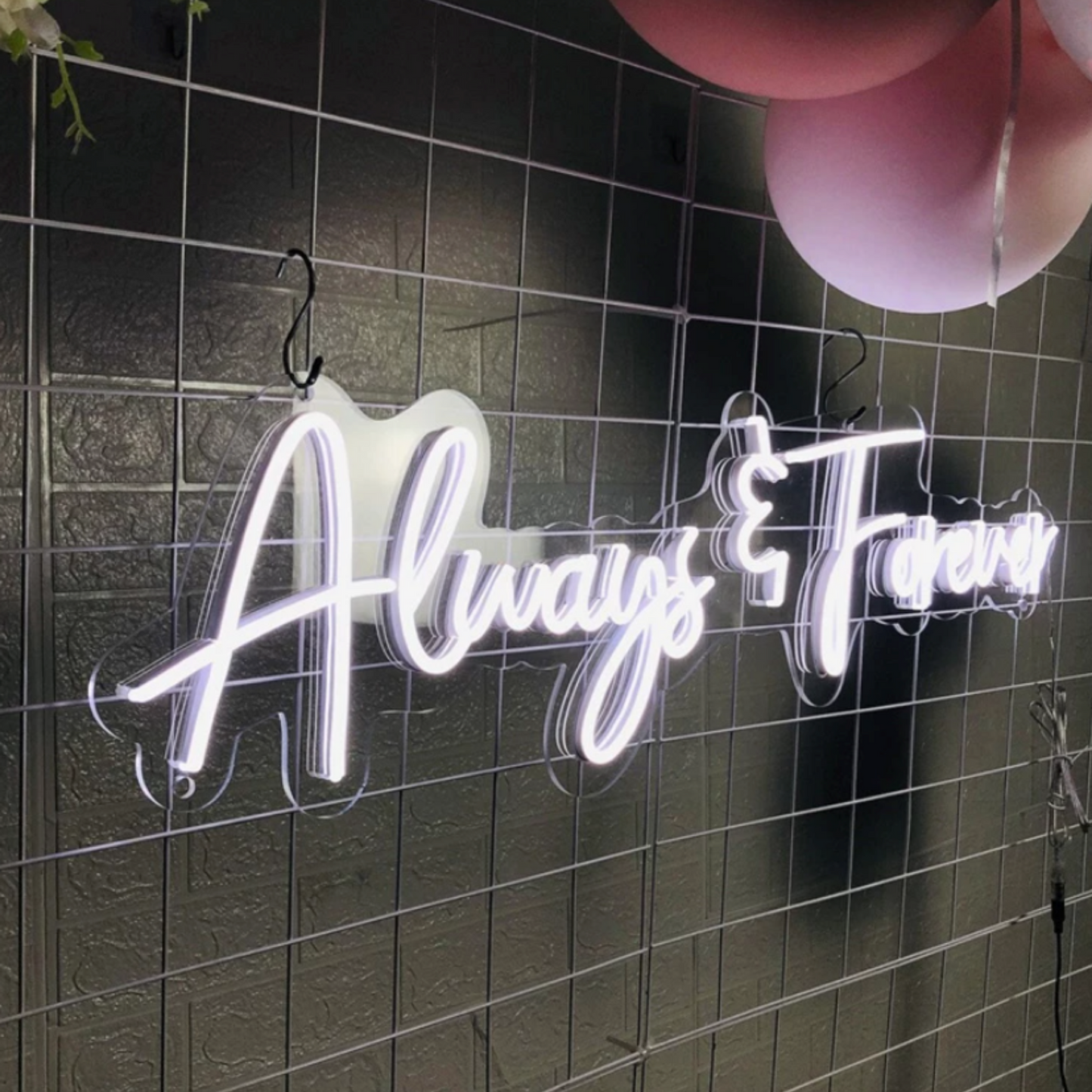 Always & Forever Neon Sign
