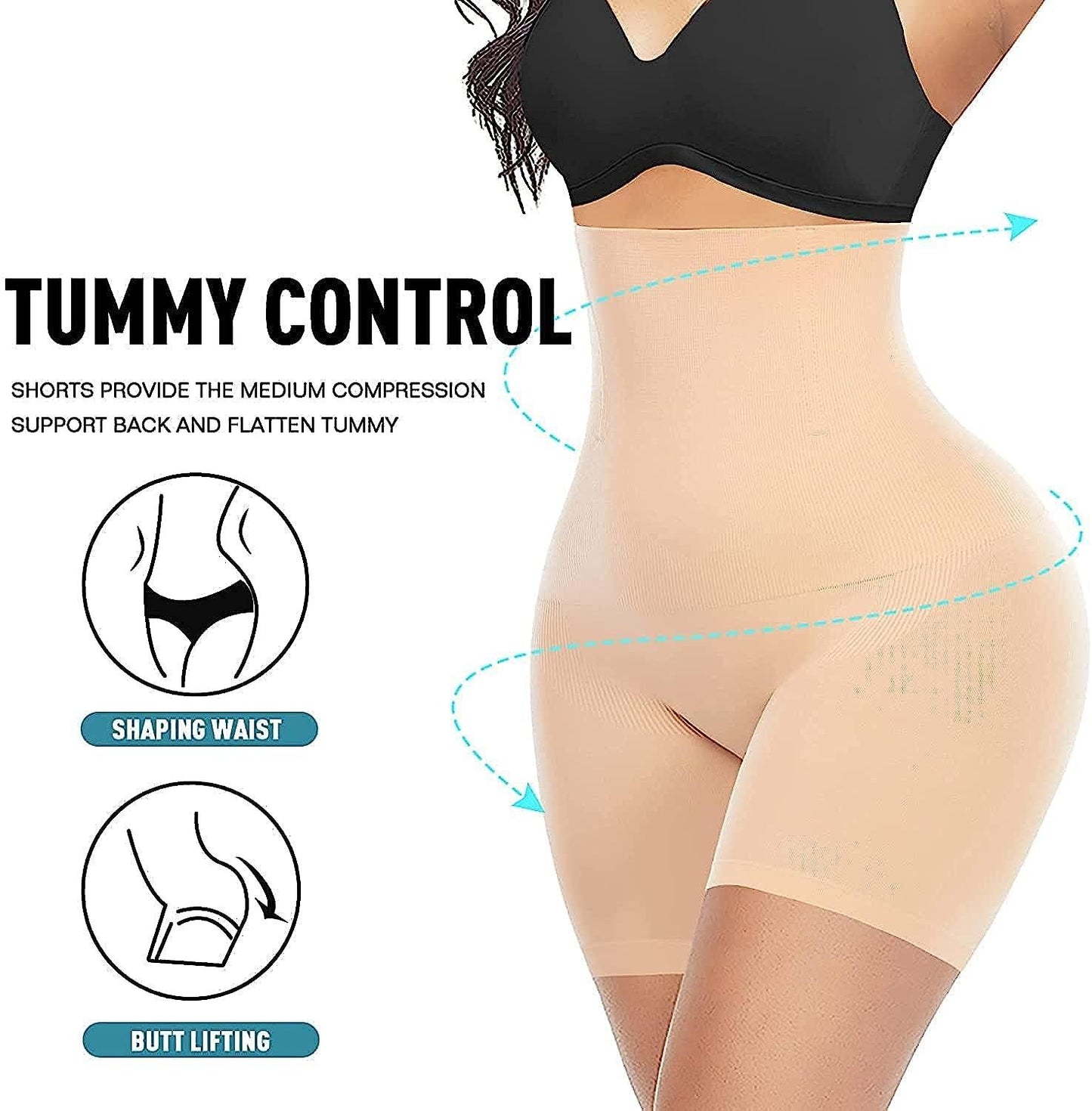 4-in-1 Quick Slim Tummy Shaper for tummy, butt, thighs and back