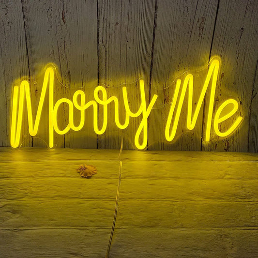 MARRY ME- Neon Sign