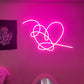 BTS HEART KPOP- Neon Sign